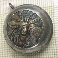 Vintage INDIAN CHIEF Bicycle Bell Bike Handlebar Ringer picture