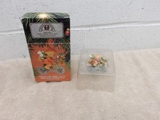 NIB Enesco 1993 Memories of Yesterday hanging Christmas ornament original box picture