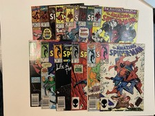 AMAZING SPIDER-MAN MARVEL COMIC LOT (12 BOOKS) SUPER CLEAN  picture