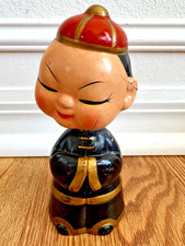 Vintage Asian Oriental Bobblehead Nodder Figure Made In Japan 6