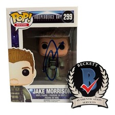 Liam Hemsworth Signed Autograph Independence Day Resurgence Funko Pop 299 BAS picture