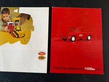 Tonka Vintage 1961 Tonka Line Promotional Advertising Brochure Original 2pc picture