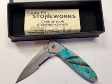 Santa Fe Stoneworks Kershaw Leek Turquoise picture