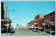 Wadena Minnesota Postcard Street Scene County Seat Exterior Building View c1960 picture