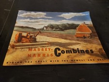 Massey Harris Combines Riding the Crest Brochure Models 27 26 15 17 & Swathers picture