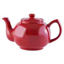 Retro Red Ceramic British Teapot Price Kensington Teapot 1990's Vintage 6 Cup picture