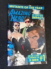 Amazing Heroes #192 Fantagraphics | Jim Lee X-Men Blue Variant Rare picture