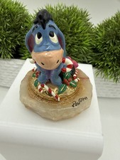 Ron Lee Disney Eeyore Christmas Candy Cane Sculpture 1998 Signed LE 420/1500 picture