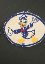 Vintage 1949s Dinald Duck Embroidered Patch. picture