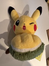 Pokemon Center Singapore Pikachu Holding Durian Plush 2026 Exclusive NEW w/Tag picture