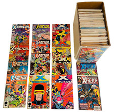 LOT OF 136 X-FACTOR VOL 1 #1-149 COMPLETE SET  (-15) + ANNUALS 1986-1998 VF+ picture