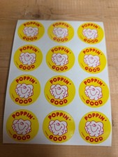 Vintage 1980s Trend Scratch And Sniff Stinky Stickers SPEARMINT picture