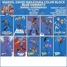 Marvel David Nakayama Color Block Blue Variants (2026) Marvel COVER SELECT picture
