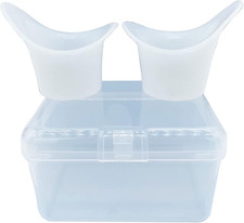 2Pcs Eye Wash Cup,Eye Cups for Eye Wash,Silicone Eye Bath Cup for Rinse with ... picture