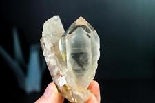 All Natural White-Phantom Quartz Crystal from Diamantina Brazil with Lemurian Li picture