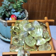 26pcs Natural yellow quartz Crystal gemstone Polish Mineral Specimen 88g A6815 picture