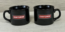 Vintage CRAFTSMAN ~ Large Black Coffee/Soup Mug/Cup ~ Never been Used picture