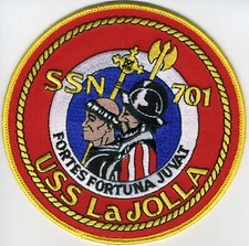 USS LaJolla SSN 701 - Crest 5 inch EonT BCP c5439 Submarine Patch picture