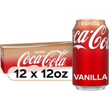 Coca-Cola Vanilla Soda Soft Drink 12 x 12 fl oz  picture