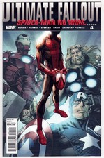 ULTIMATE FALLOUT # 4 Marvel 1st Print KEY First App Miles Morales (NM-) picture