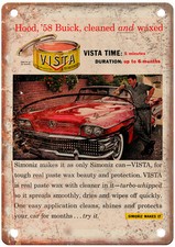 1958 Vintage Vista Auto Ad Retro Look Reproduction Metal Sign A13642 picture
