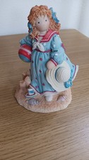 Vintage Down Petticoat Lane Figurine A STROLL WITH ME Enesco picture