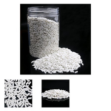 2 Pound Ceramic Tumbling Media Small Cylinders 1/8 Inch X 1/4 Inch for Rock picture