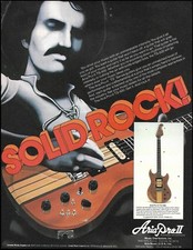 Aria Pro II TS-500 electric guitar original 1979 advertisement 8 x 11 ad print picture