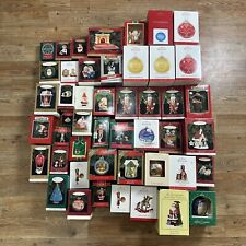 Hallmark Keepsake Miniature Christmas Ornaments Lot of 46 Vintage Vtg picture