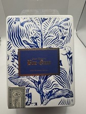 Gran Habano Blue In Green Cigar Box 2020 Empty Gran Robusto Blue White Floral picture