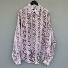 Vintage 70s Hidden Mickey & Minnie Mouse Shirt Kennignton California XL picture