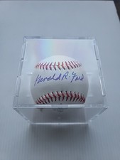 PRESIDENT GERALD FORD Hand-Signed Autographed Baseball W/COA & (Protective Case) picture