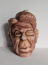 RARE 1980s Ronald Reagan Novelty Wax Head Bust Vintage Political Memorabilia picture