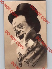 c1915 Doodles The Clown BLACKPOOL TOWER CIRCUS LANCASHIRE ENGLAND SIGNED RPPC picture