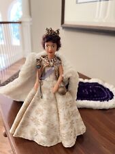 Peggy Nesbit Queen Elizabeth II 8” Doll In State Robes From 1959 picture