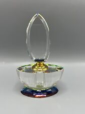 Art Deco Crystal Perfume Bottle Glass Stopper picture