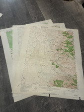vintage topographic maps picture