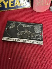 Vintage AUTODROMO di MONZA Race Circuit Dashboard Plaque Emblem - EXTREMELY RARE picture