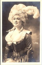 MARGUERITE BRESIL : FRENCH STAGE & FILM ACTRESS : BY PAUL BOYER : RPPC 1903 picture