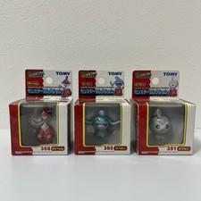 Pokemon Moncolle AG Medicham Castform Wynaut Figure Set New Unopened Takara Tomy picture