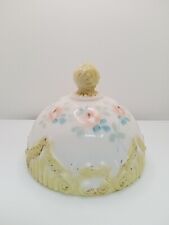 Antique Dithridge Victorian Milk Glass Butter Dome #138 Shabby Chic No Plate  picture