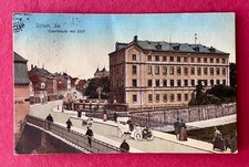 Postcard Döbeln 1924 Oberbrücke with automobile and pin (181379 picture