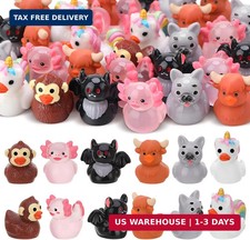 60Pcs Mini Resin Animal Ducks, Tiny Ducks for Hiding, Miniature Duck Figurines, picture