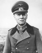 Erwin Rommel German Army General Portrait WWII 8x10 Glossy Print HT41362138 picture