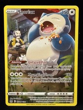 Snorlax Full Art -  TG10/TG30 SWSH Lost Origin Trainer Gallery Holo - 2022 picture