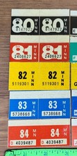 Minnesota License Plate Year Tab Sticker 1980 - 1984  **Buy 1 or Many** picture