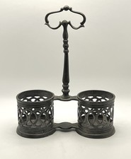 Marinoni Pewter Cruet Stand Made in Italy picture