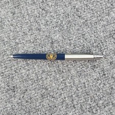Vintage Parker George Bush Presidential Seal USA Ballpoint Pen Blue c1989 picture