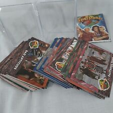 1993 Topps Flintstones Movie Trading Cards 86 Cards in Plastic Case. picture