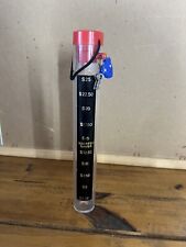 Vintage QUARTER 25 Cent Coin Plastic Tube Bank made in Hong Kong picture